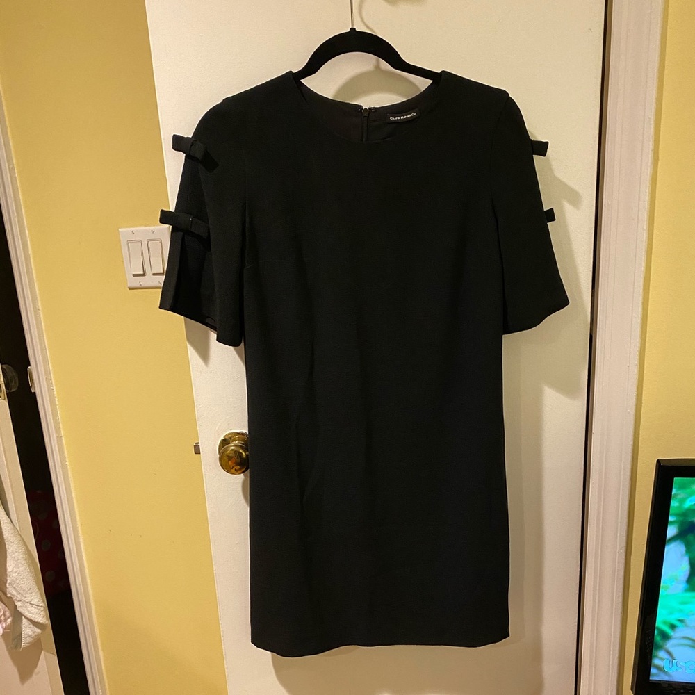 Club Monaco Black Straight Dress